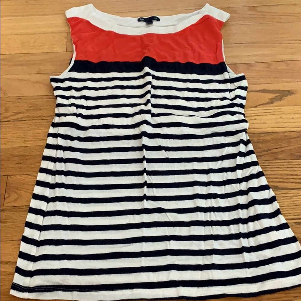 Gap Two Tone stripe tank top